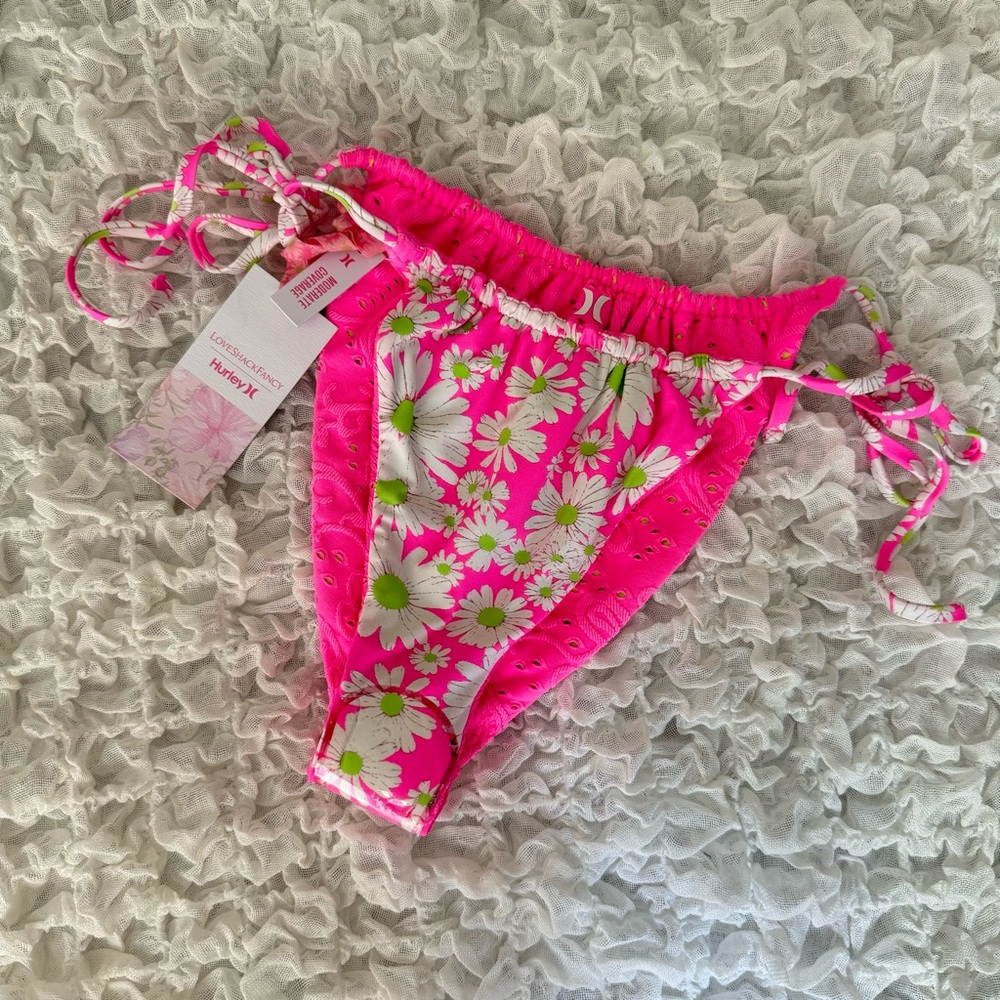 Love Shack Fancy x Hurley Reversible Bikini Bottoms